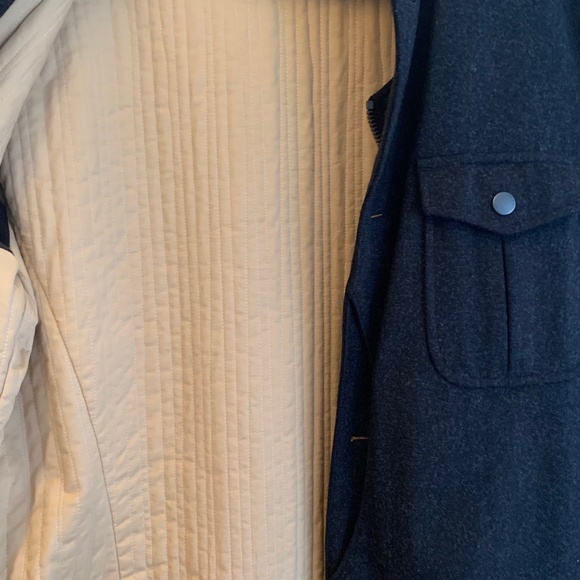 rag and bone Grey Wool Winter Jacket - Picture 3 of 6